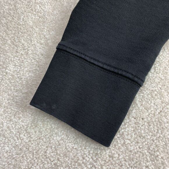 Cheap Monday Stockholm Pullover Men Size Large Black Long Sleeve Logo Crew - Picture 9 of 15